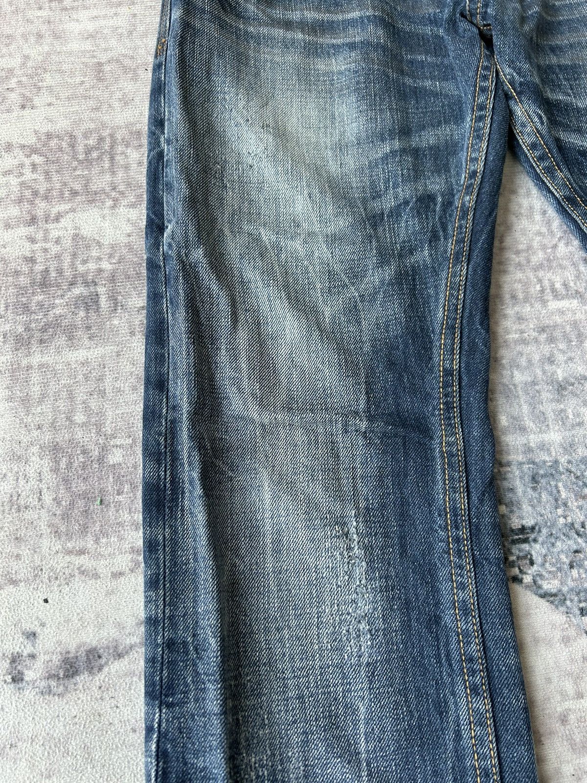 If Six Was Nine Y2K Semantic Design Snake Jeans Size US 32 / EU 48 - 9 Thumbnail