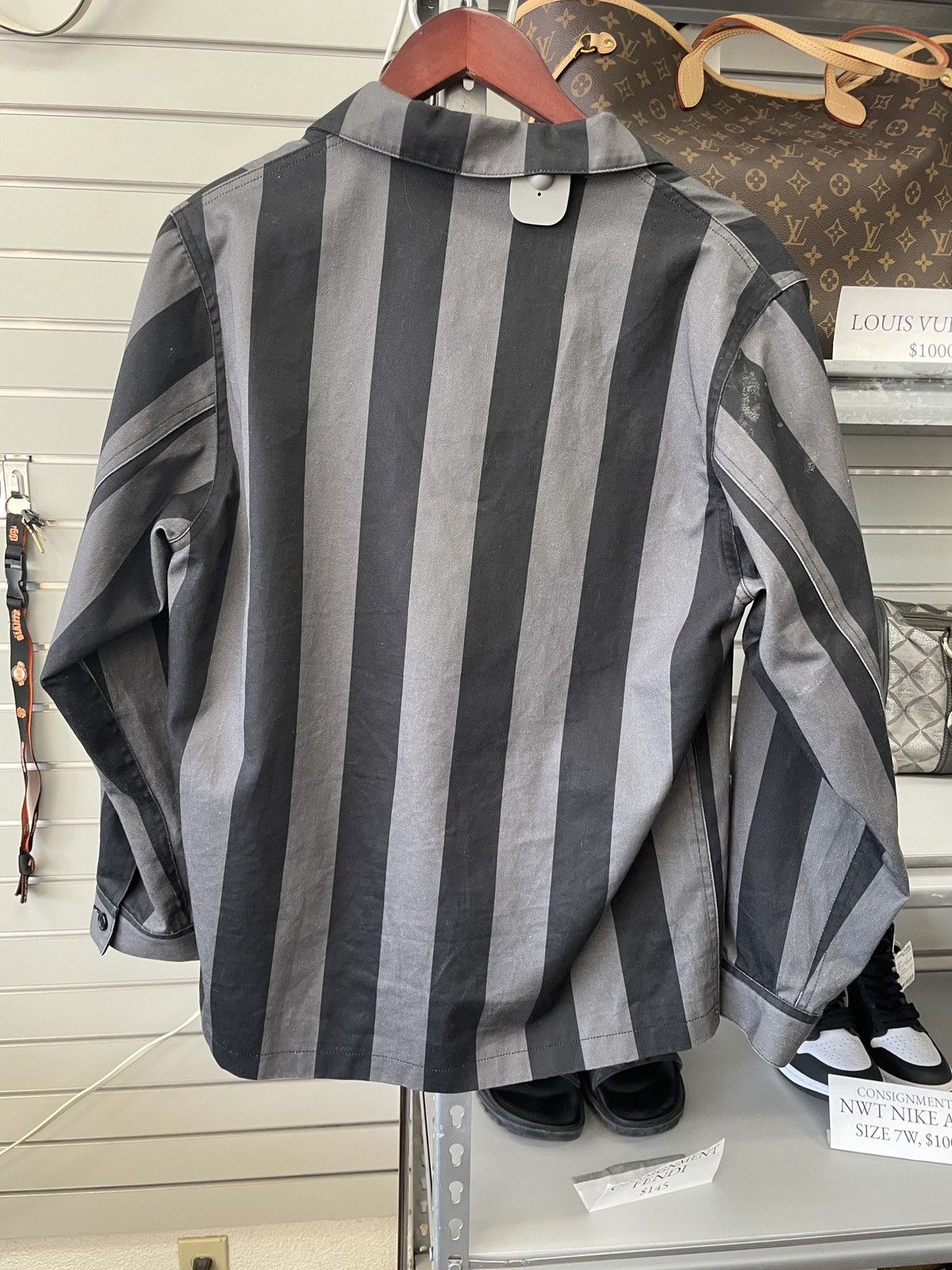 Fucking Awesome Fucking Awesome angel Striped Chore Jacket black cherub Size US S / EU 44-46 / 1 - 7 Thumbnail