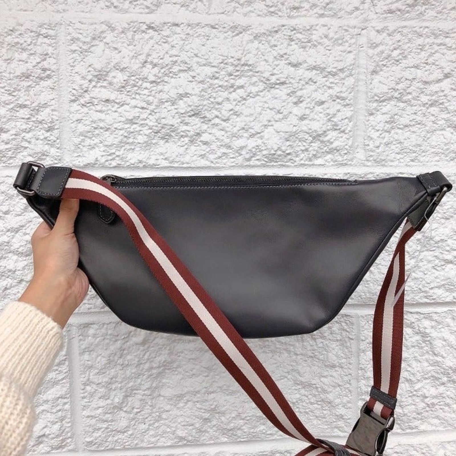 Coach Coach CB912 Warren Belt Bag In Signature Canvas In QB/Denim Size ONE SIZE - 3 Thumbnail