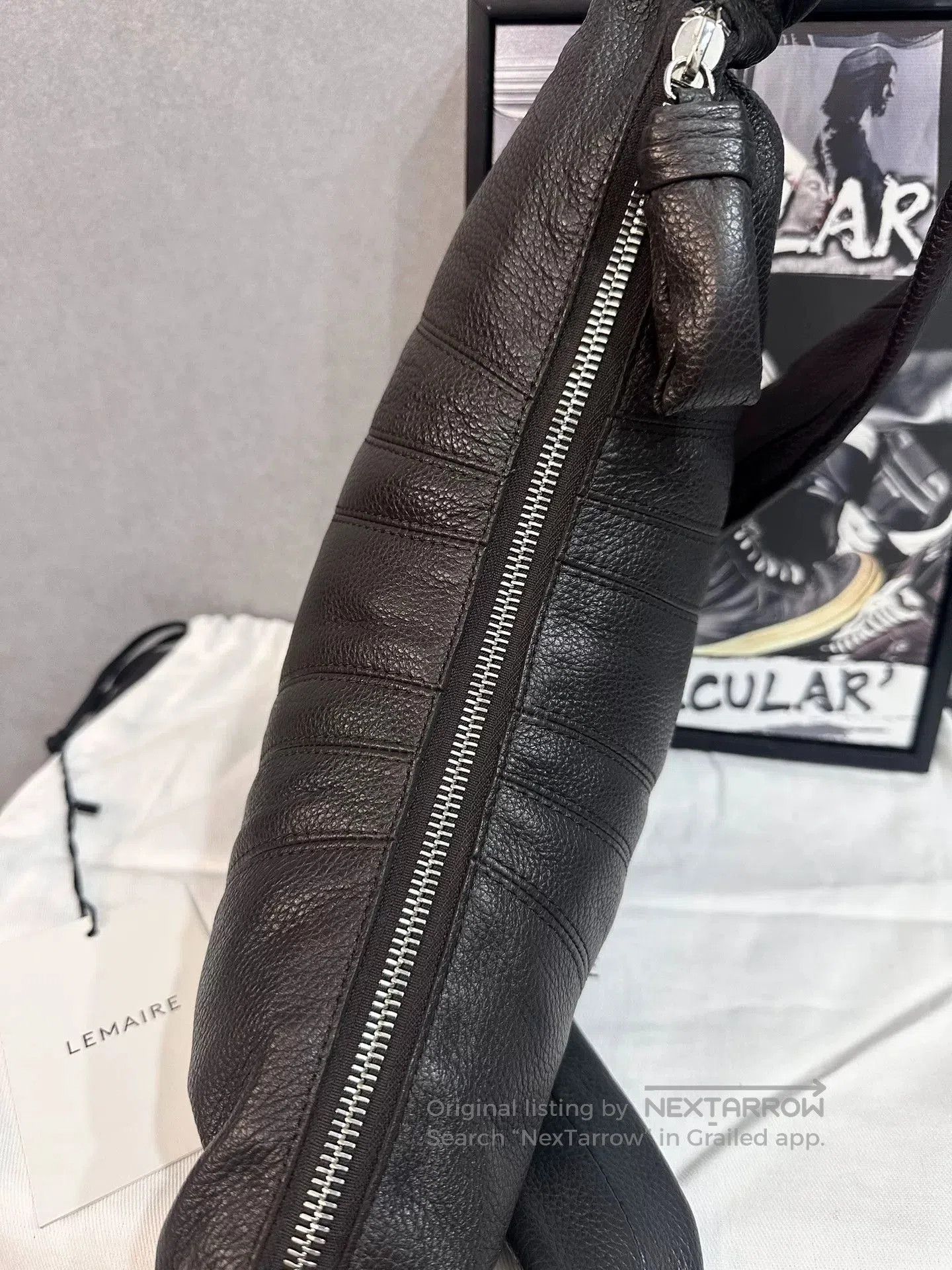 Lemaire Lemaire Small Brown Croissant Bag. Size ONE SIZE - 8 Thumbnail