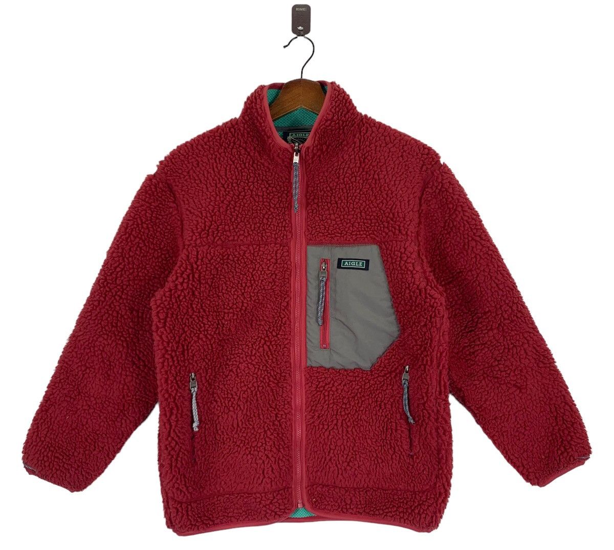 Aigle VINTAGE AIGLE THERMO KIT FLEECE DEEP PILE SWEATER Size US XS / EU 42 / 0 - 1 Thumbnail