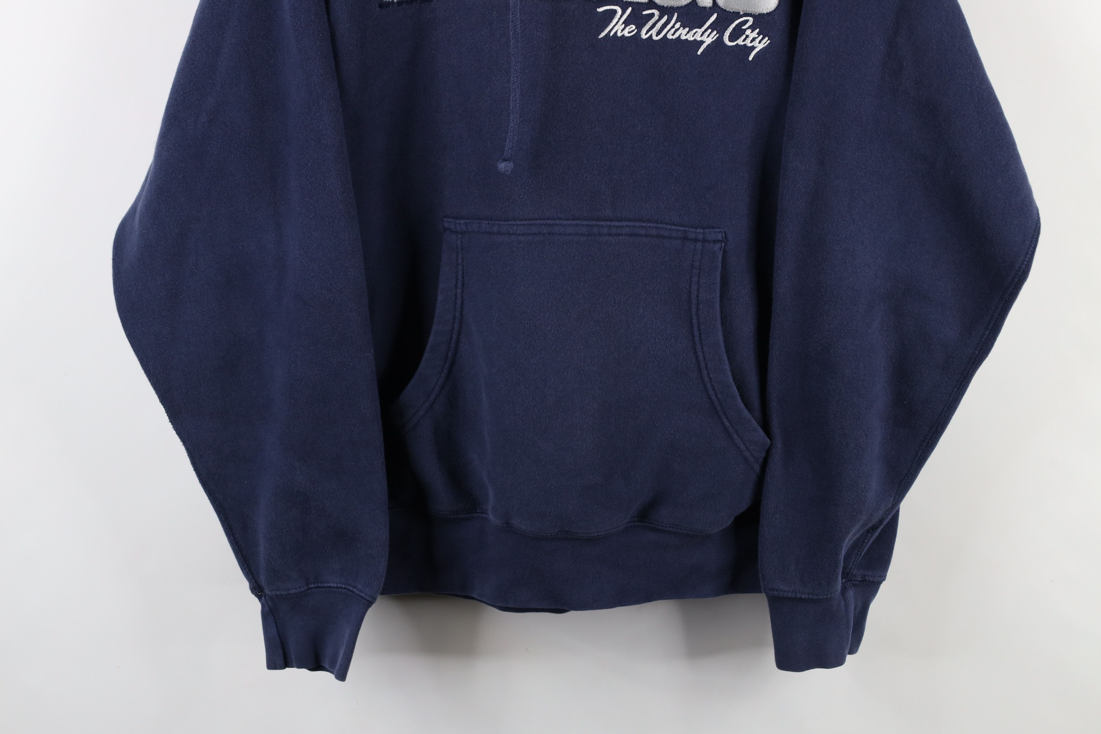 Vintage Vintage Y2K Streetwear The Windy City Heavyweight Hoodie Size US M / EU 48-50 / 2 - 3 Thumbnail