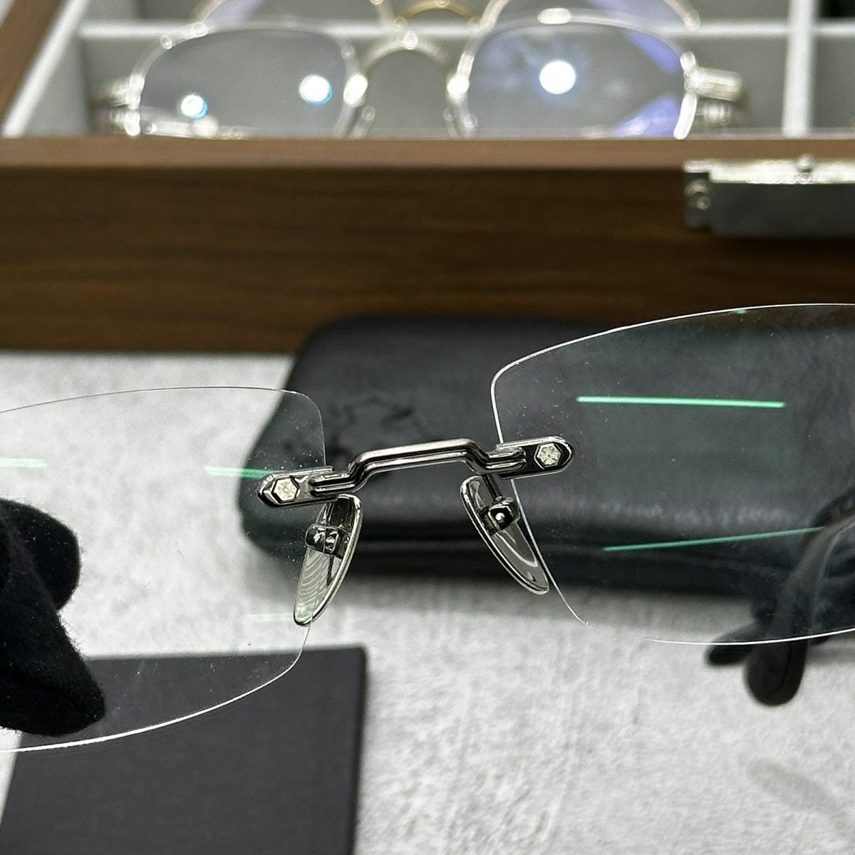 Chrome Hearts CHROME HEARTS DEEP II EYEGLASSES Size ONE SIZE - 11 Thumbnail