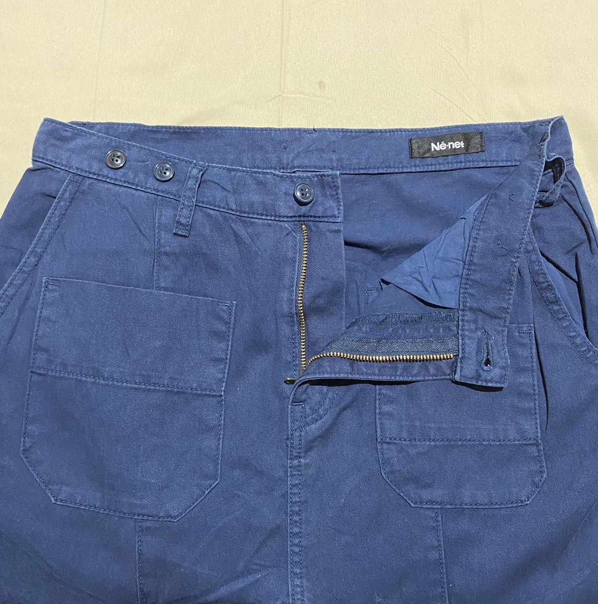 Issey Miyake Vintage Ne-net Issey Miyake Drop Crotch Multi Pocket Pants Size US 31 - 7 Thumbnail