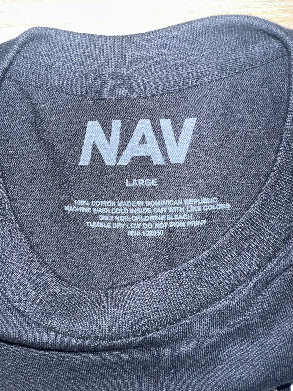 NAV × Vlone DPBA Tee Size US L / EU 52-54 / 3 - 3 Thumbnail