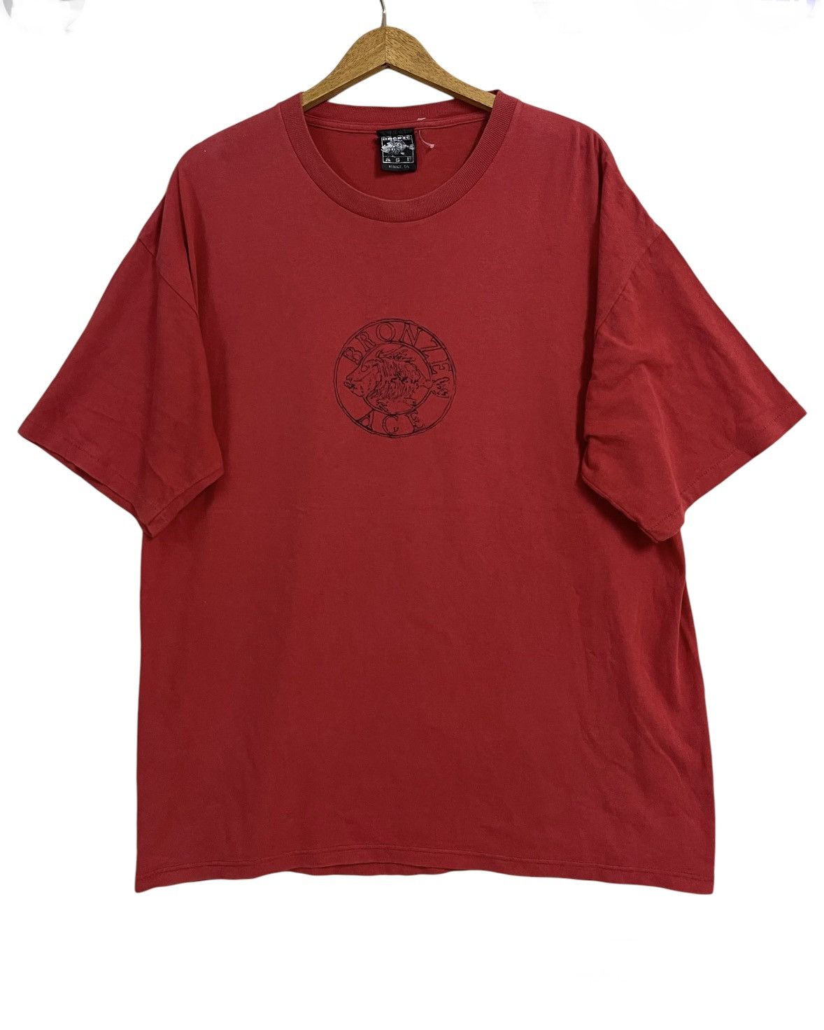Powell Peralta × Vintage Vintage 90’s Bronze Age T shirt Skateboard Screaming Hand Size US XL / EU 56 / 4 - 2 Thumbnail