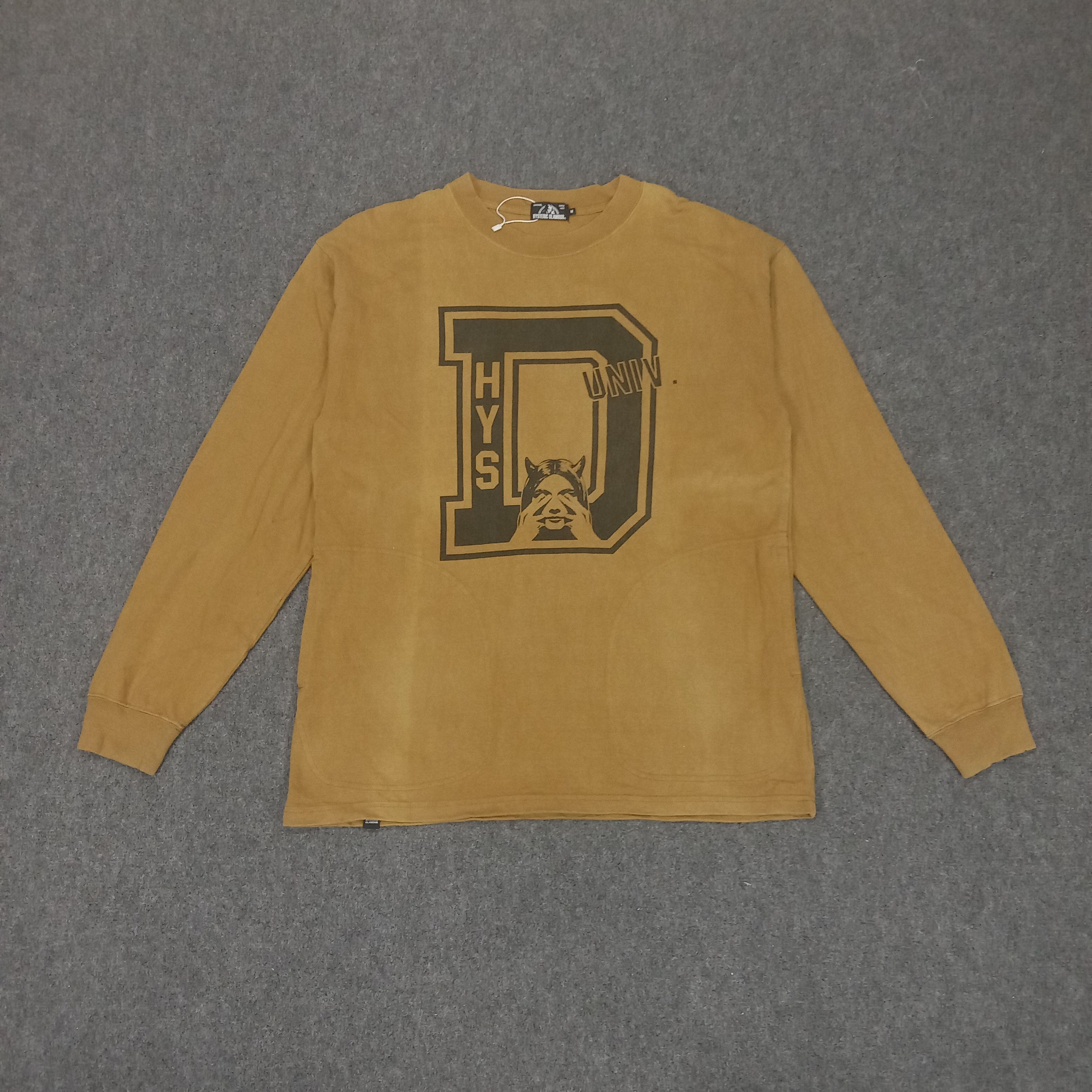 Japanese Brand × Vintage Hysteric Glamour Japanese Designer Big D Design Sweatshirt Size US M / EU 48-50 / 2 - 1 Thumbnail