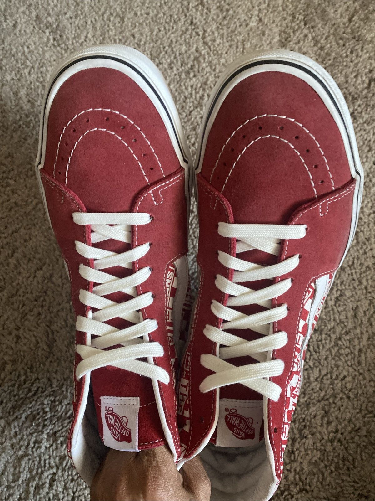 Vans Vans off the wall sk8 hi top sneakers size 10 Size US 10 / EU 43 - 6 Thumbnail