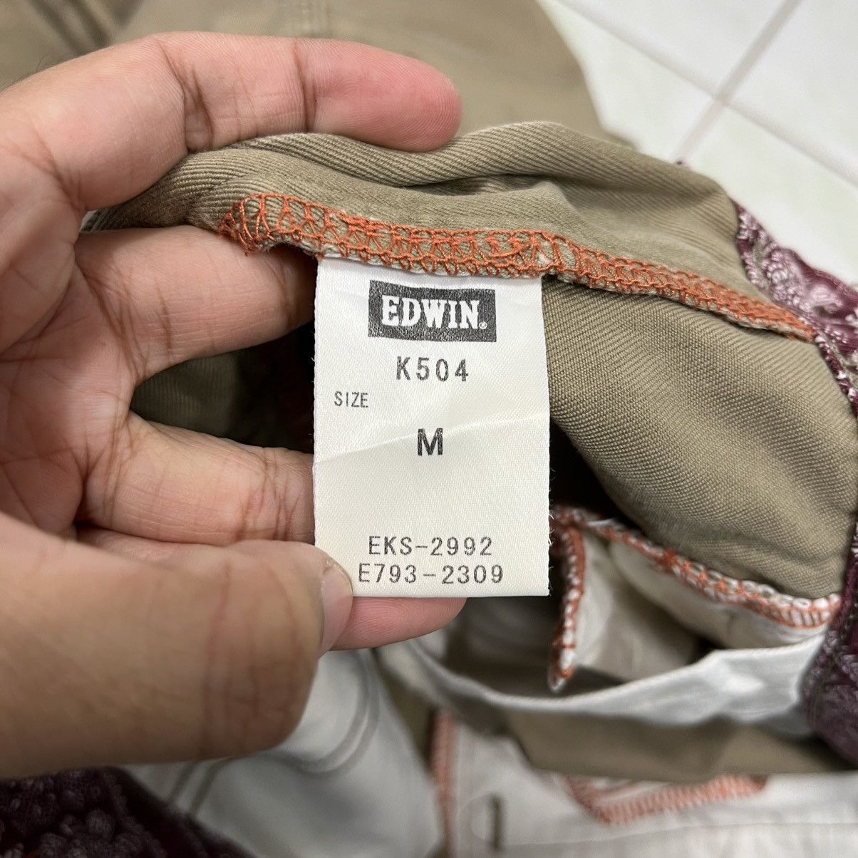 Edwin Vintage Edwin Utility Casual Pants Size US 32 / EU 48 - 16 Thumbnail