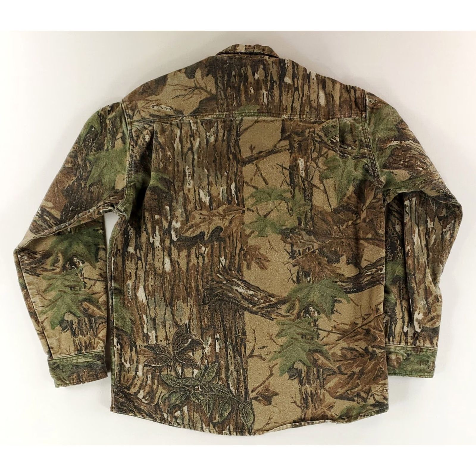 Realtree Rattlers Shirt Realtree Camo VTG 90s Button Up Made USA Long Sleeve Mens M Size US M / EU 48-50 / 2 - 5 Thumbnail