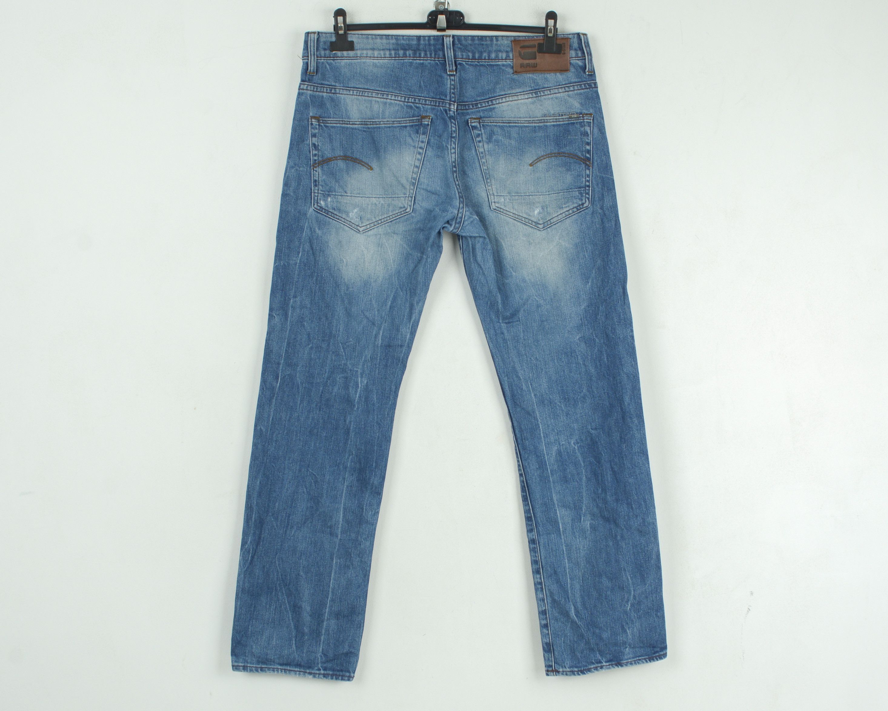 G-Star 3301 W32 L32 Regular Fit Straight Jeans Denim Pants Trousers Size US 32 / EU 48 - 5 Thumbnail