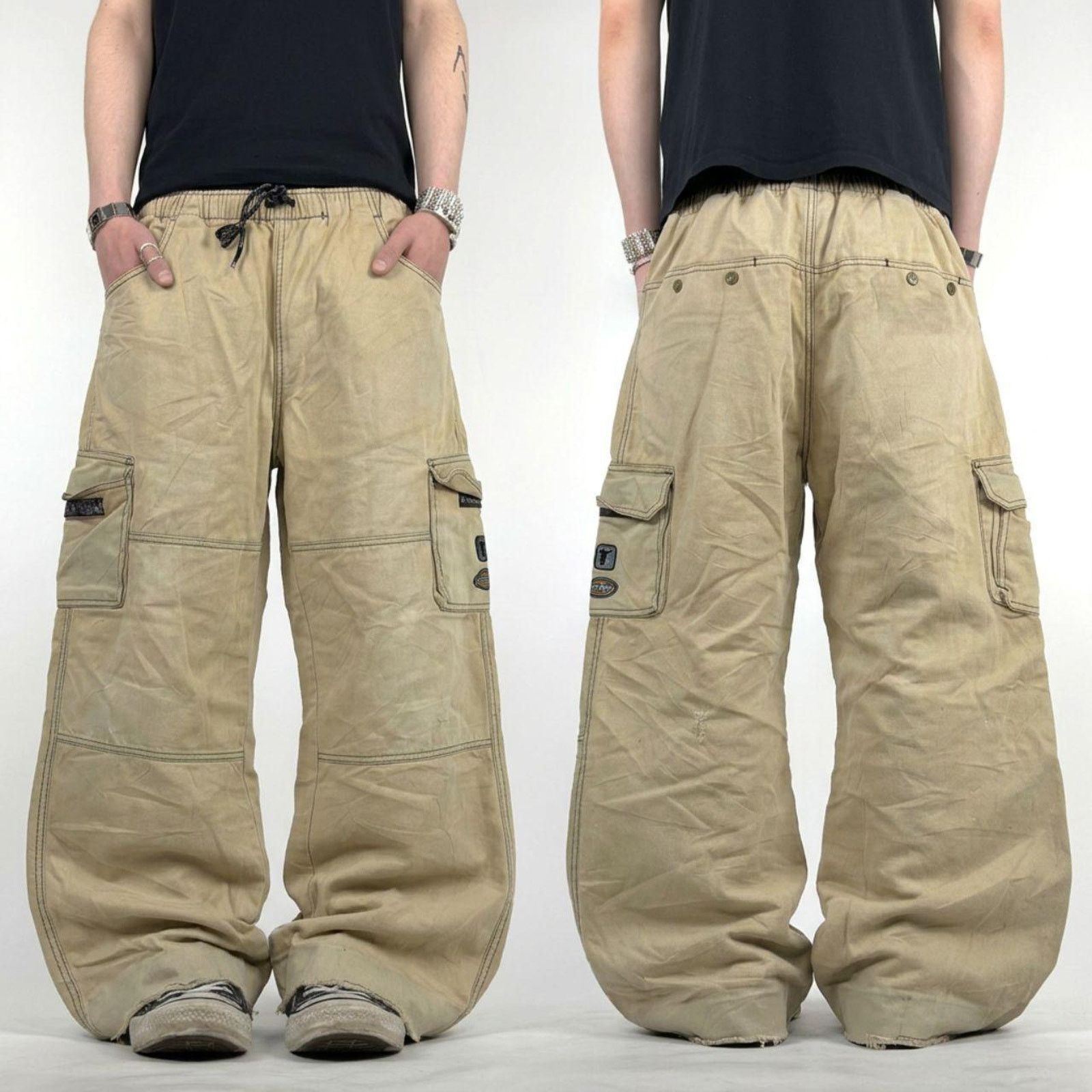 JNCO × Streetwear × Vintage Vintage Y2k 1990s JNCO Cheez Flavas