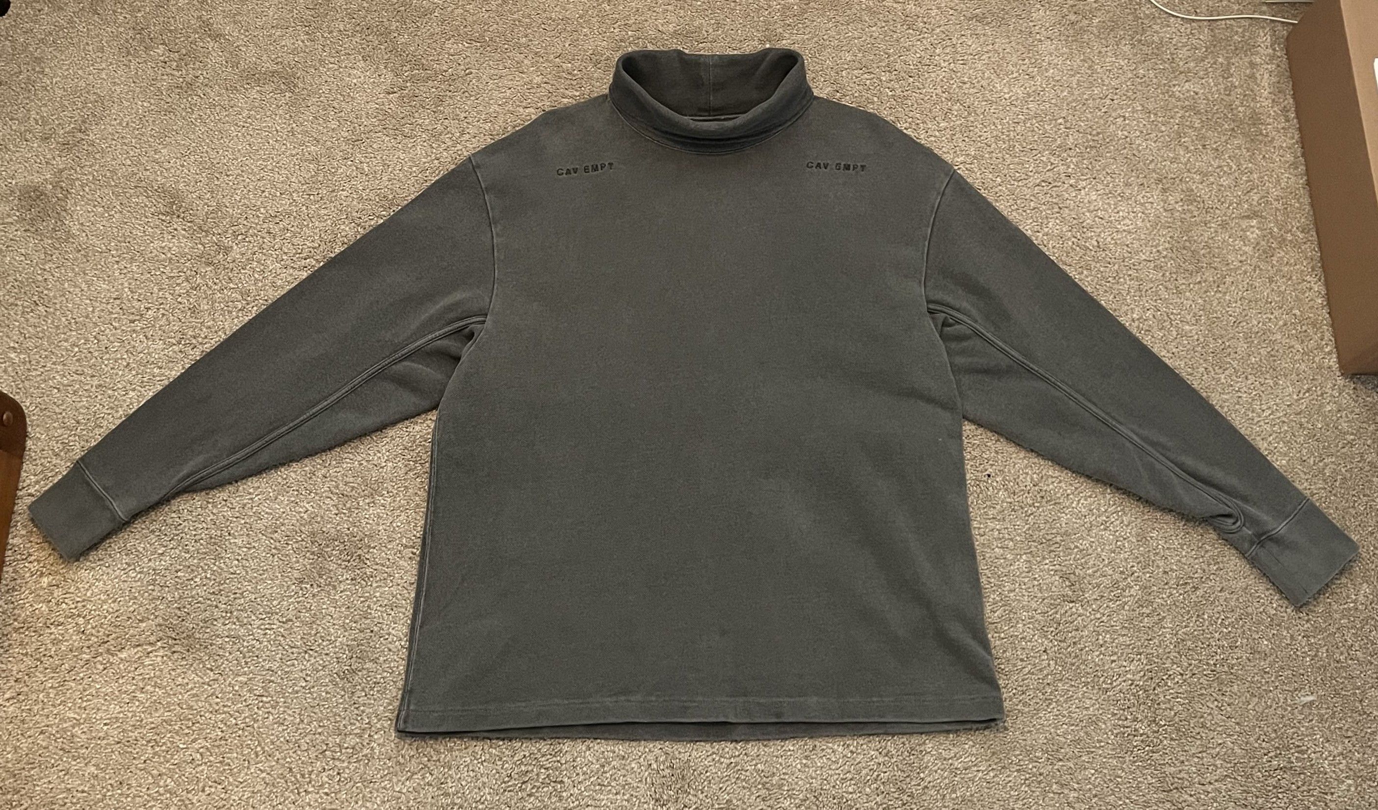 Cav Empt Cav Empt Unbalance Stand Collar Pullover Size US L / EU 52-54 / 3 - 3 Thumbnail