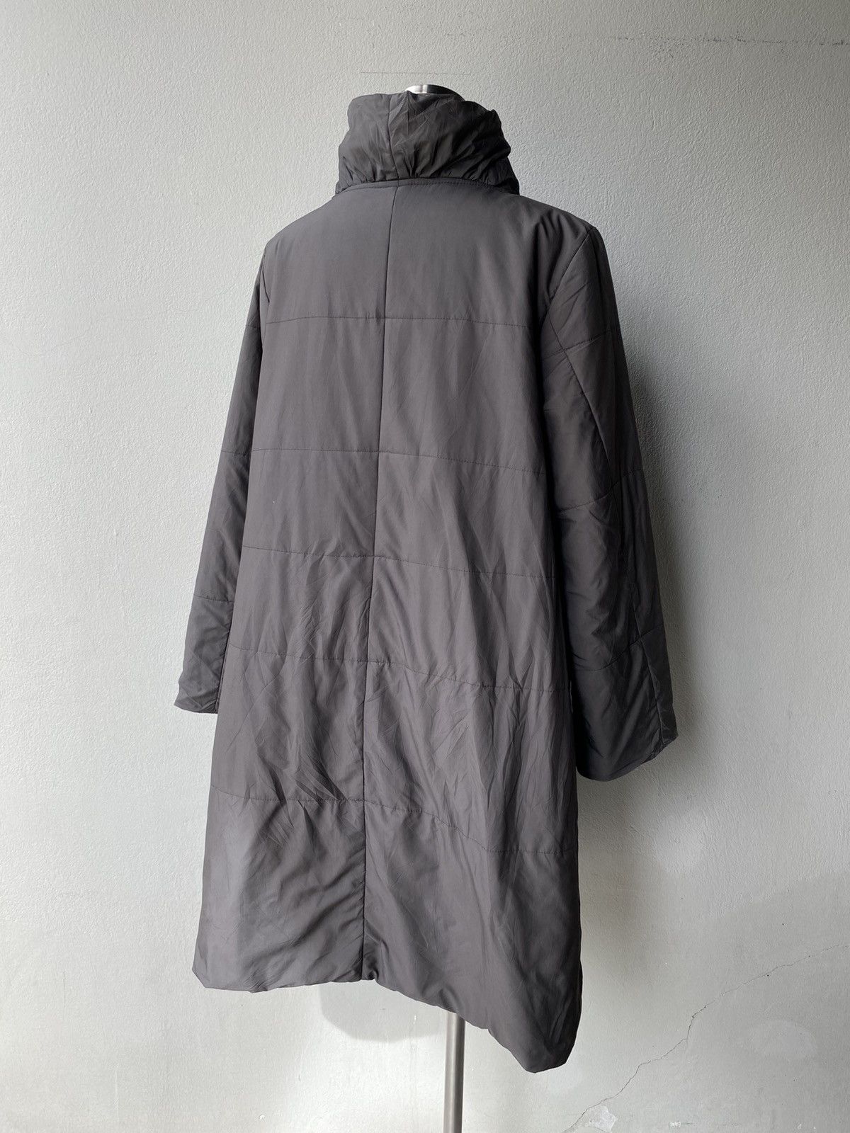 Issey Miyake Plantation Dark grey long coat Size M / US 6-8 / IT 42-44 - 10 Thumbnail