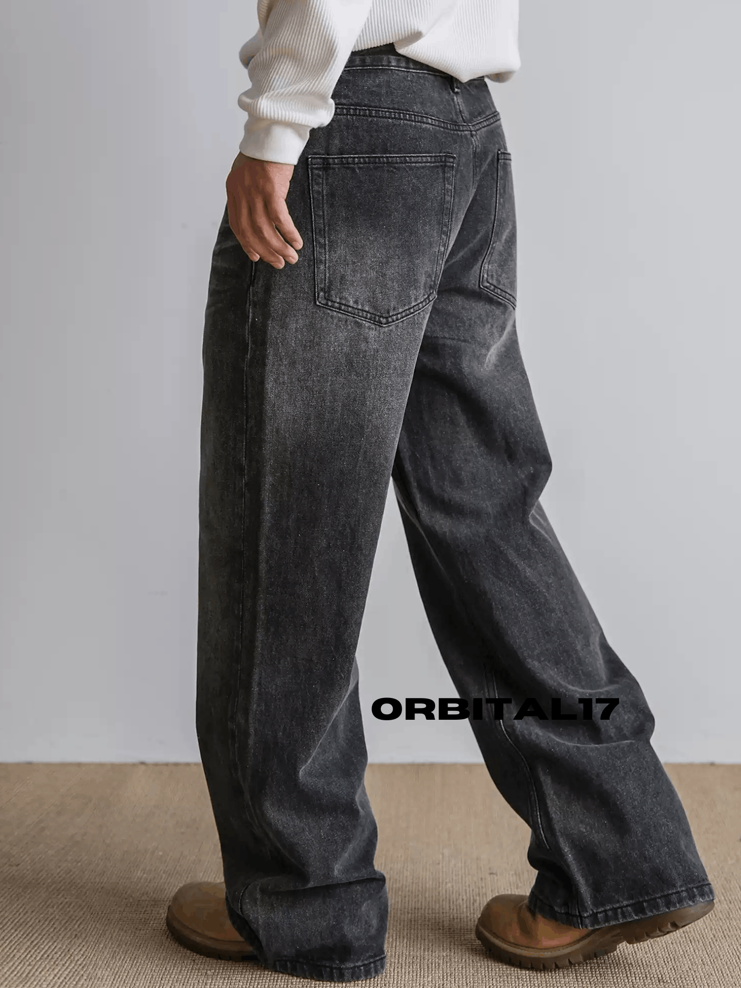 Jean Cleanfit Baggy Washed Denim Jeans Size US 29 - 4 Thumbnail