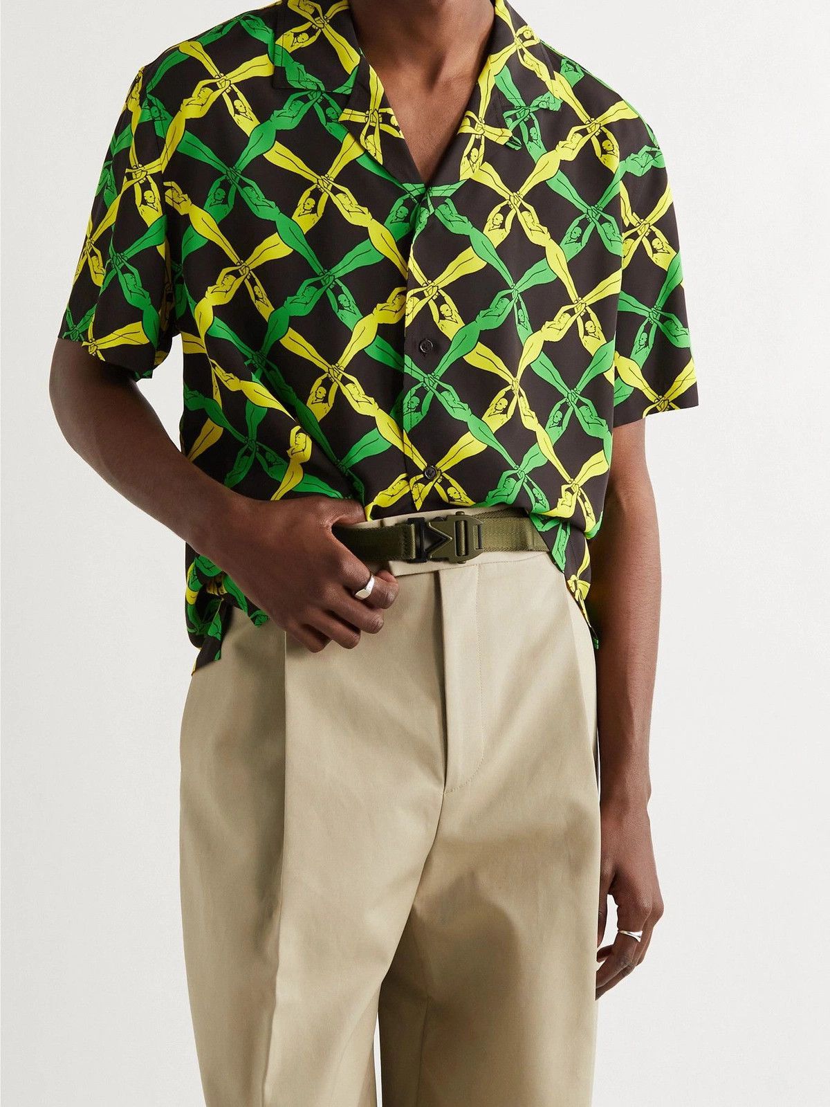 Bottega Veneta o1bcso1str0824 Size : 85 / Belt in Khaki Size 32 - 3 Thumbnail