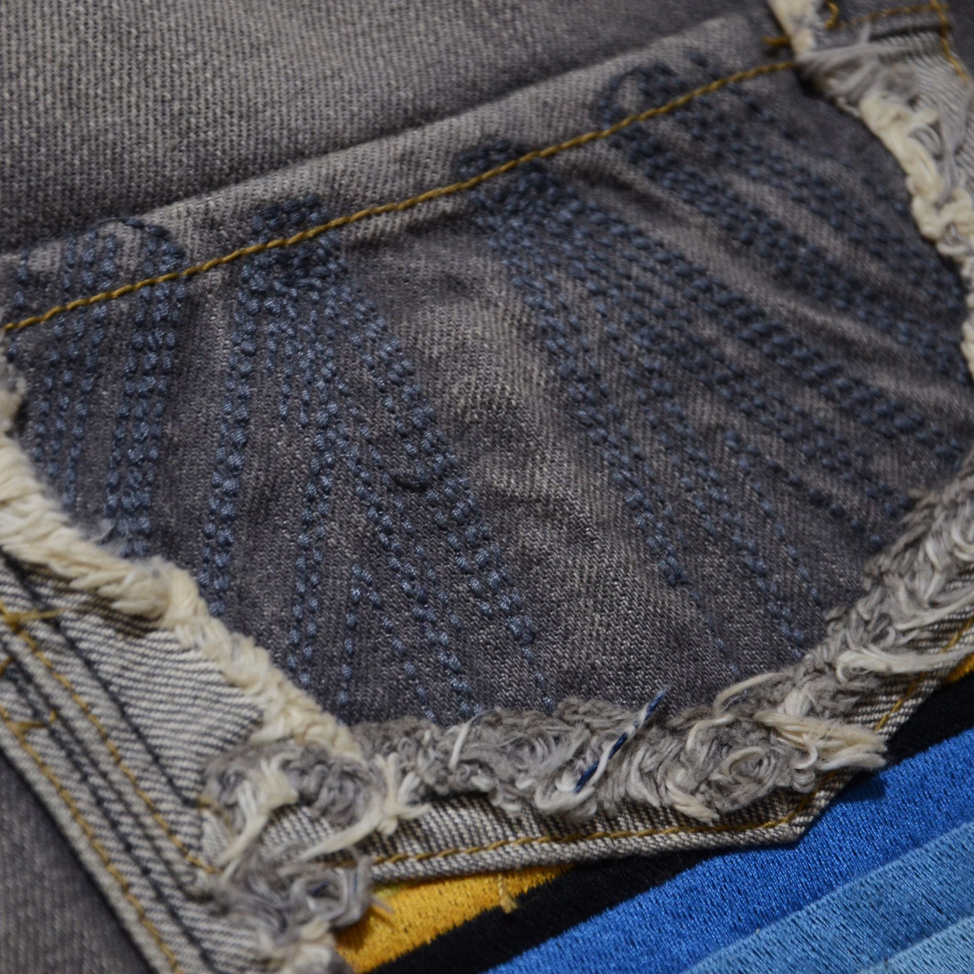 Marithe + Francois Girbaud M+FG Jeans Y2K Design Sample Item Special Pocket Size US 34 / EU 50 - 12 Thumbnail