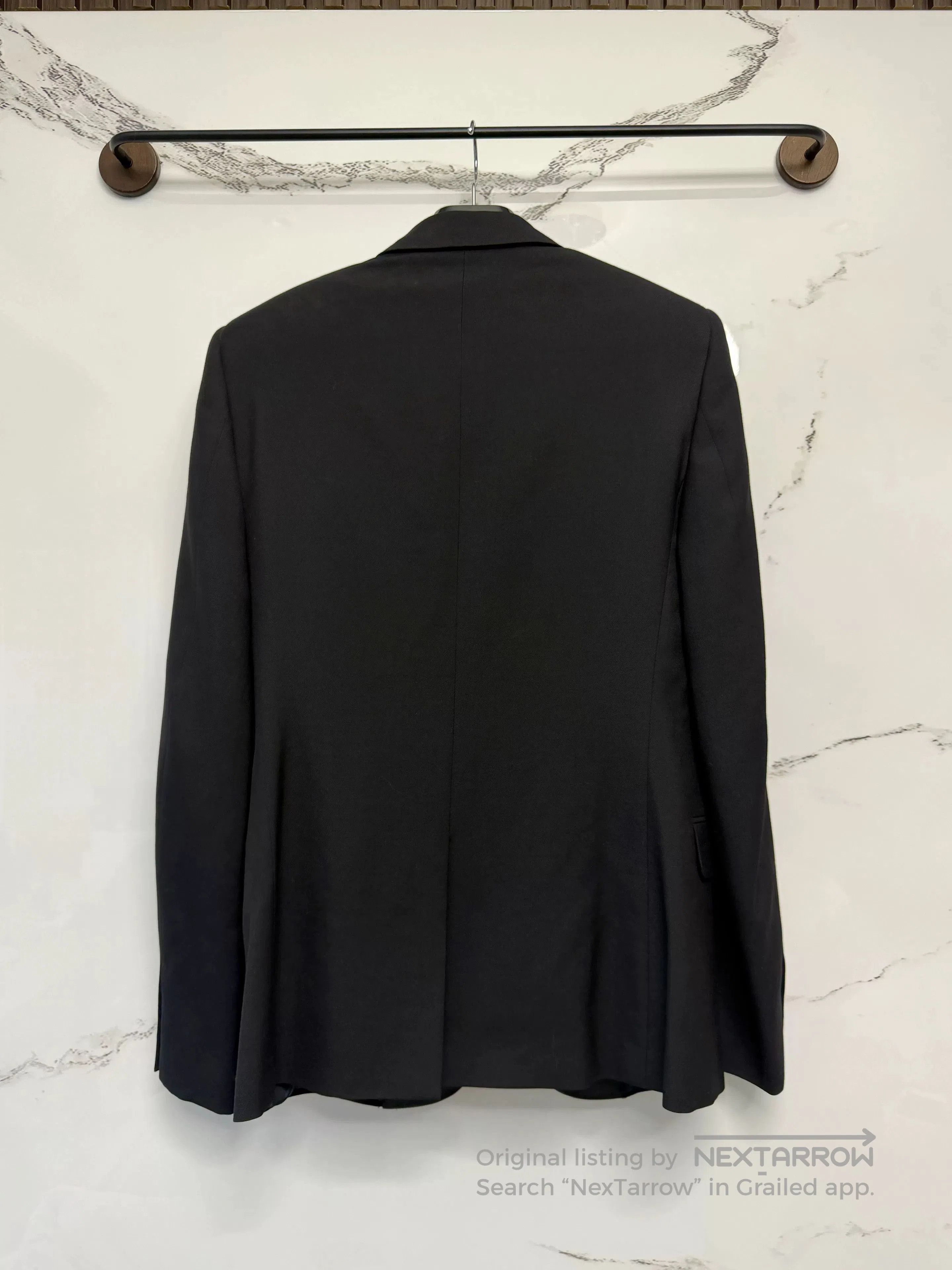 Saint Laurent Paris saint laurent leather lapel smoking jacket. Size US S / EU 44-46 / 1 - 4 Thumbnail
