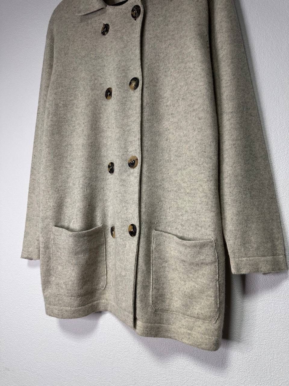Brunello Cucinelli Brunello Cucinelli Cashmere Breasted Knit Coat Cardigan Size S / US 4 / IT 40 - 2 Thumbnail