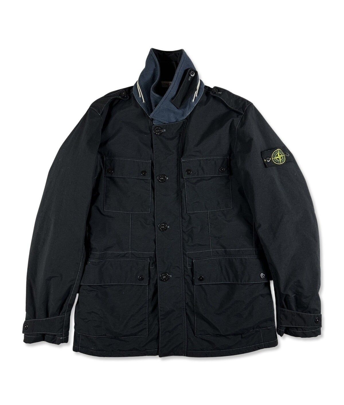 ジャケット・アウター Stone  Reps Nylon Military Jacket Military Jacket Nylon Stone Reps ジャケット・アウター