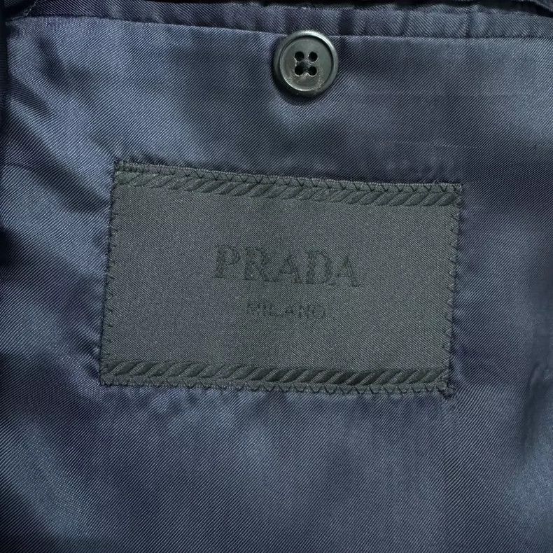 Prada Prada Blue striped suit 2505-Nextarrow Size 52R - 5 Thumbnail