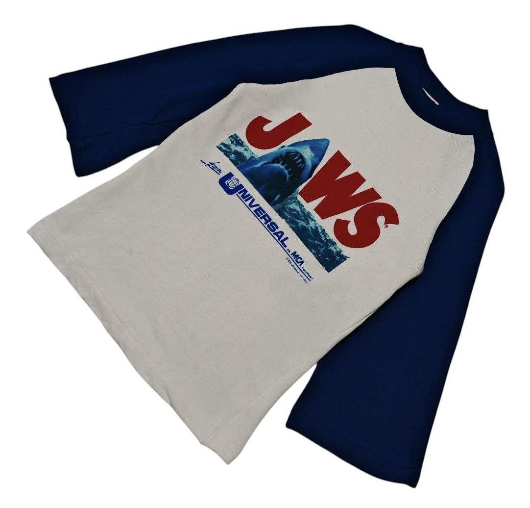 Vintage 1975 Jaws Movie Sweatshirt Size US S / EU 44-46 / 1 - 3 Thumbnail