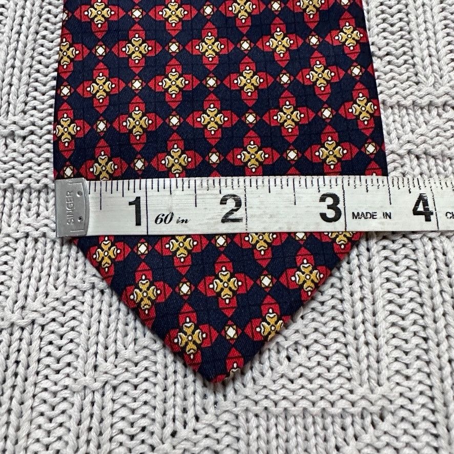 Brooks Brothers Brooks Brothers red cross pattern silk tie Size ONE SIZE - 5 Thumbnail