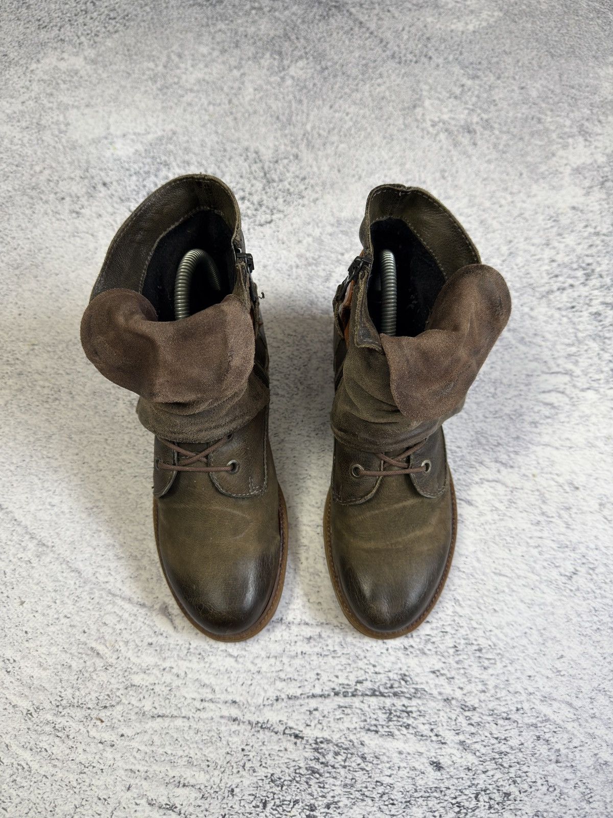 A.S.98 🔥A.S.98 Emerson Style Ankle Straps Vintage Western Boots Size US 7 / IT 37 - 3 Thumbnail