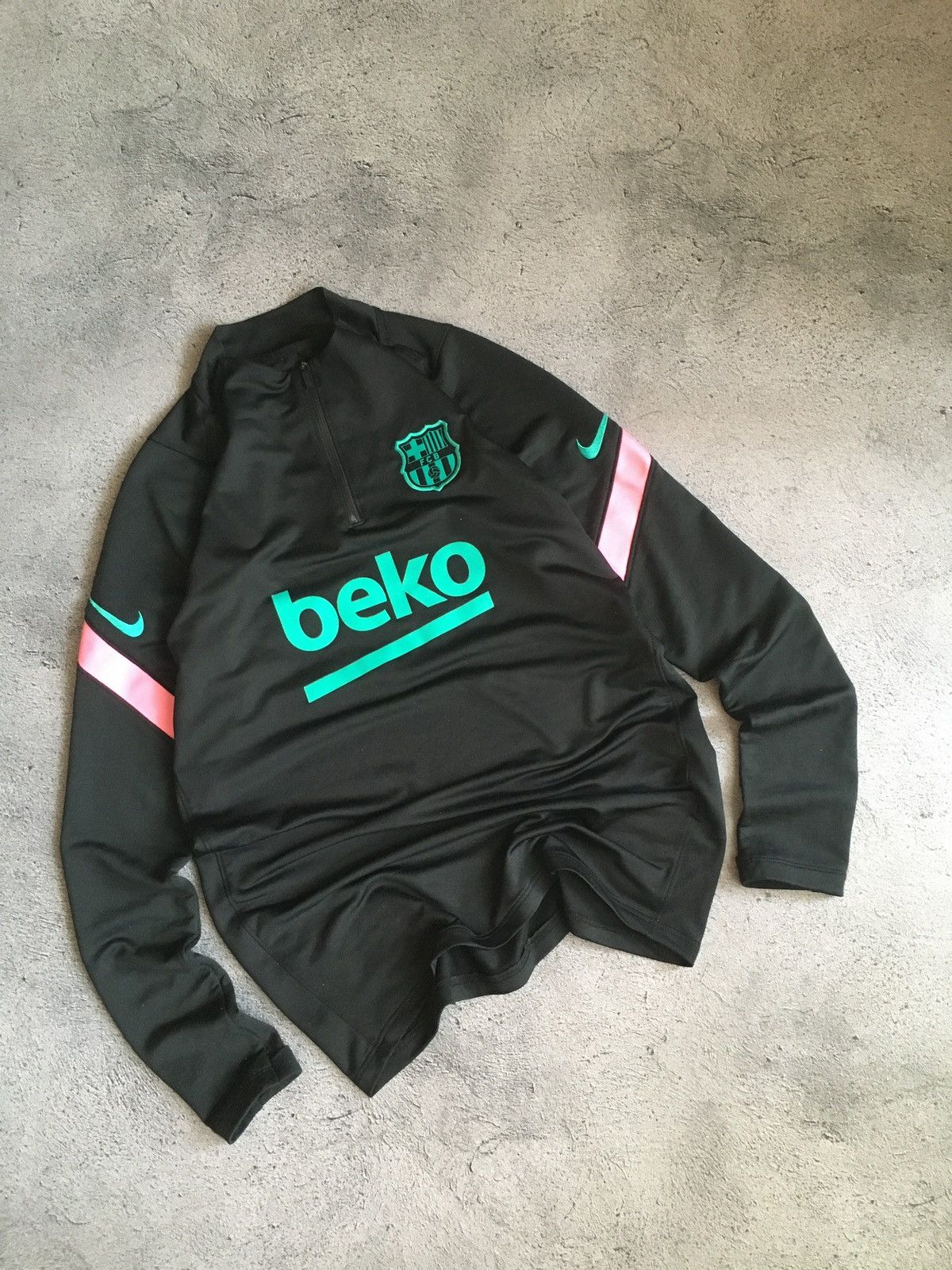 Nike 🎱 Nike fc Barcelona 20/21 strike drill suit Size US S / EU 44-46 / 1 - 2 Thumbnail
