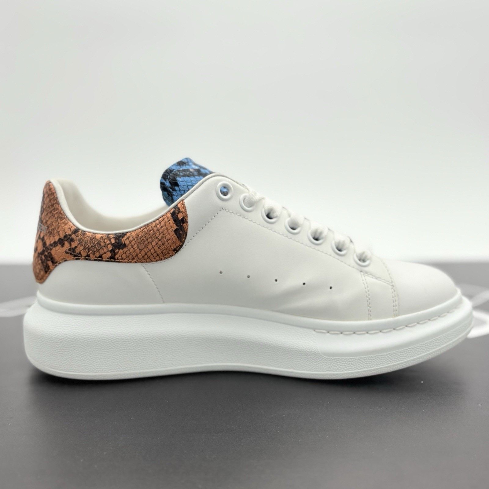 Alexander McQueen Alexander McQueen ' White Multi Snake Print ' | SUPER CLEAN! Size US 8 / EU 41 - 10 Thumbnail