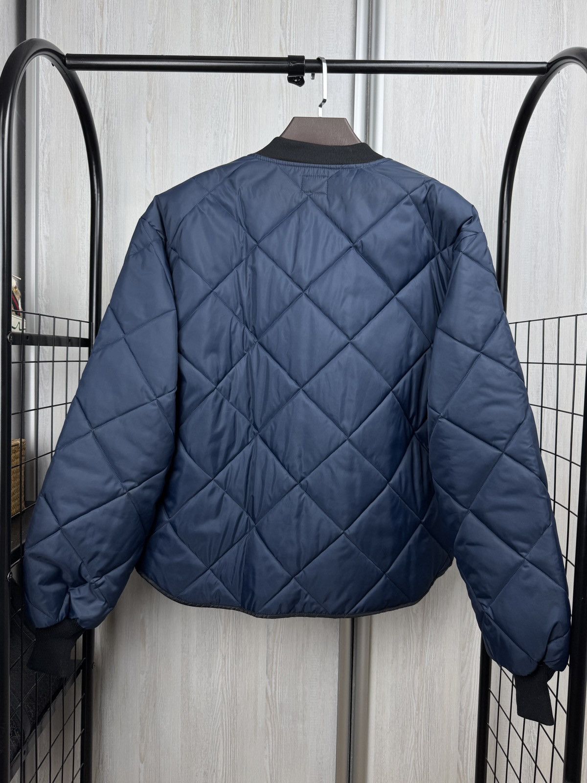 Vintage Caboose vintage railway work bomber quilted nylon jacket Size US XL / EU 56 / 4 - 7 Thumbnail