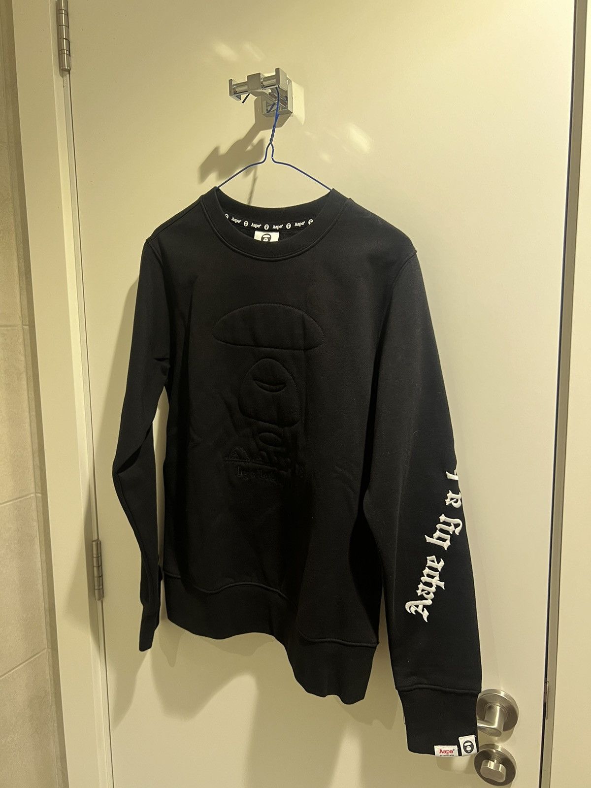 Aape AAPE BY BATHING APE BLACK SWEATSHIRT BRAND NEW Size US S / EU 44-46 / 1 - 1 Thumbnail