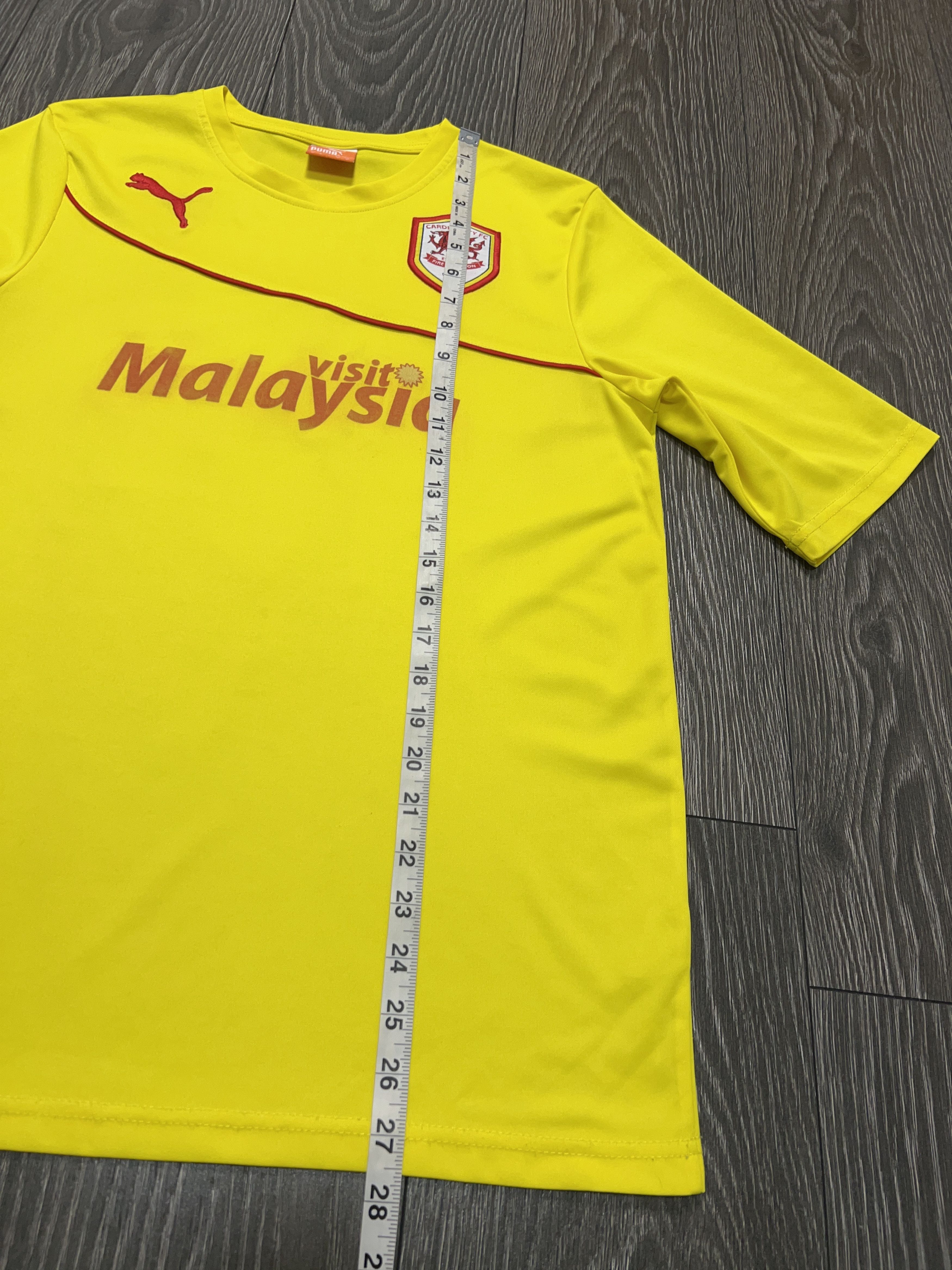 Puma #16 NOONE Cardiff City 2013 2014 Football Soccer Shirt Jerse Size US M / EU 48-50 / 2 - 6 Thumbnail