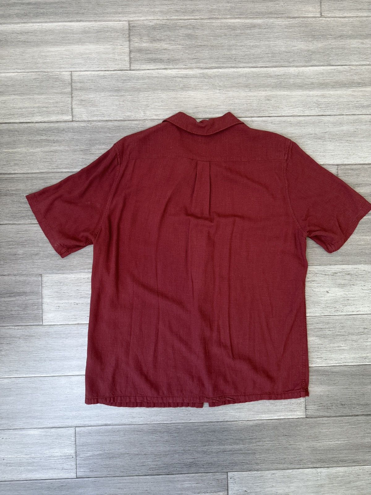 Banks Journal Linen & Cotton Vacation Short Sleeve Button Down Shirt Size US M / EU 48-50 / 2 - 3 Thumbnail