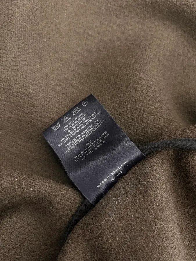 Burberry 2000s Burberry Khaki Hooded Wool Jacket Size US S / EU 44-46 / 1 - 12 Thumbnail