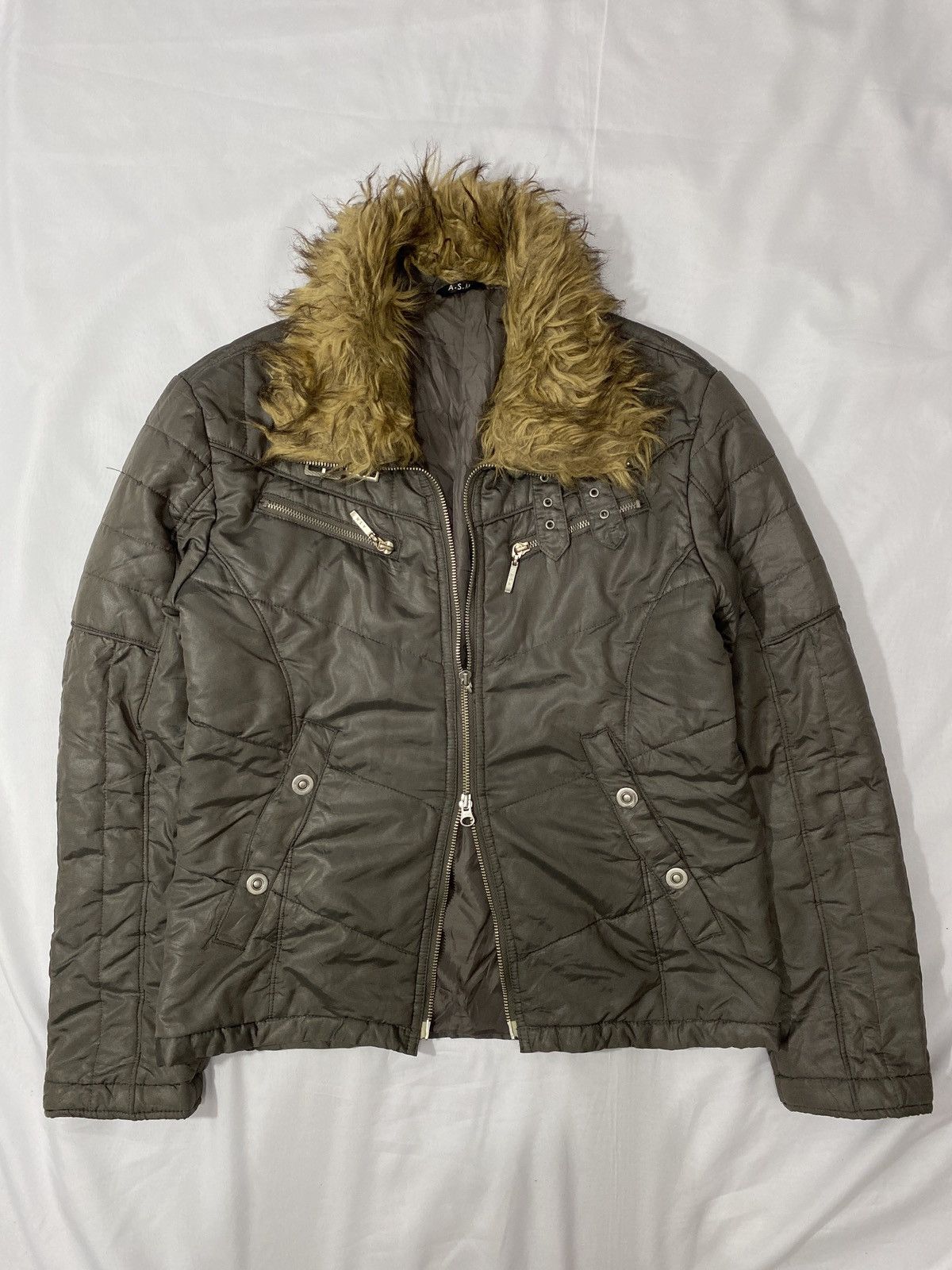 Tornado Mart Tornado mart fur collar jacket | Grailed