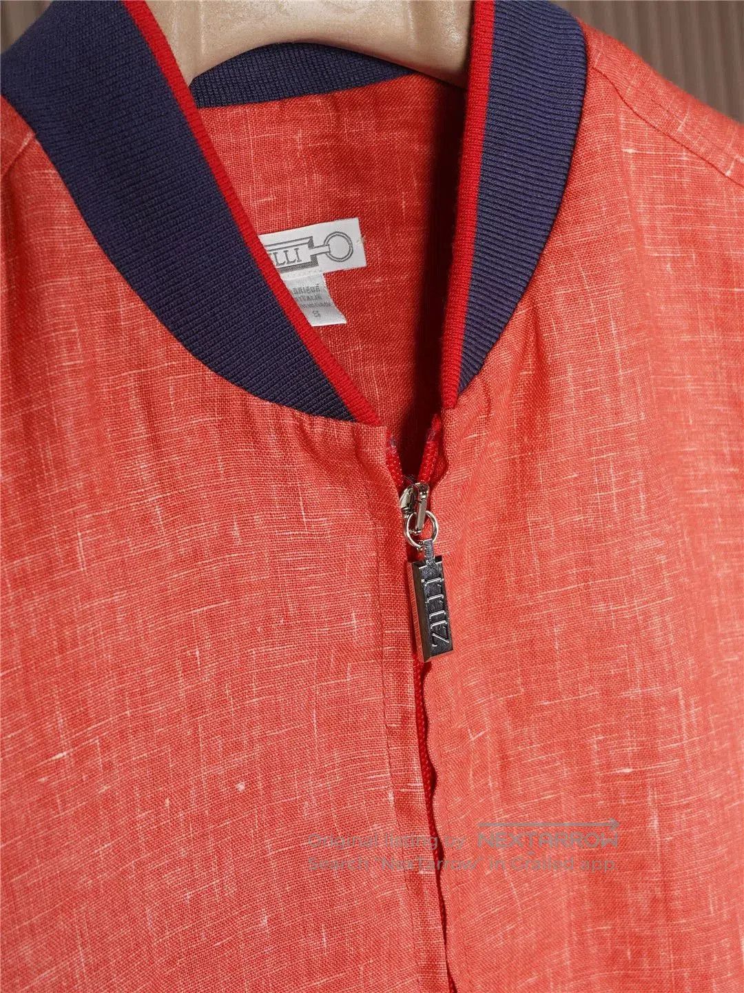 Zilli Lightweight Linen Jacket with Shirt Cut. Size US S / EU 44-46 / 1 - 4 Thumbnail