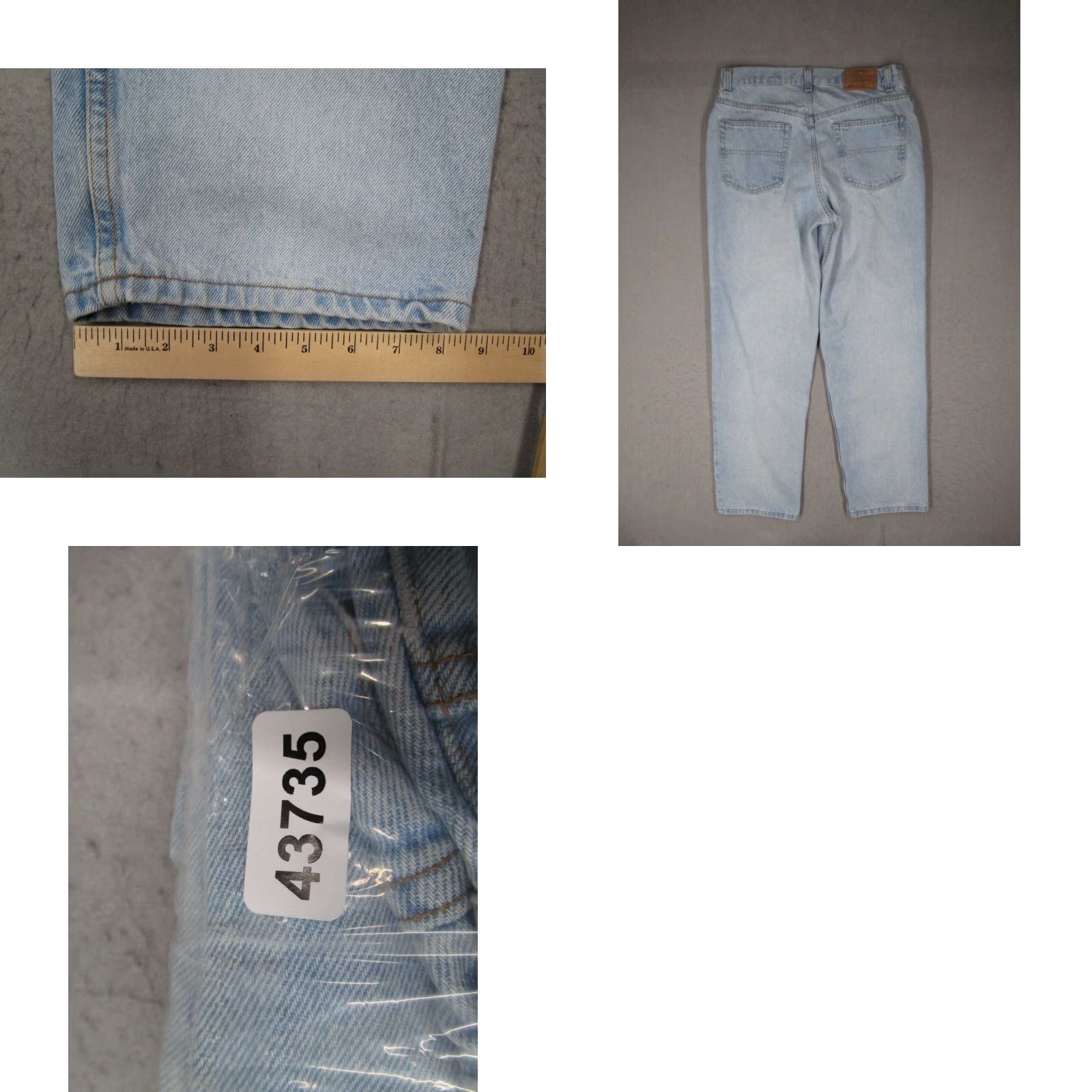 Eddie Bauer VINTAGE Eddie Bauer Jeans Mens 33 Blue Straight Denim Size US 33 - 8 Thumbnail