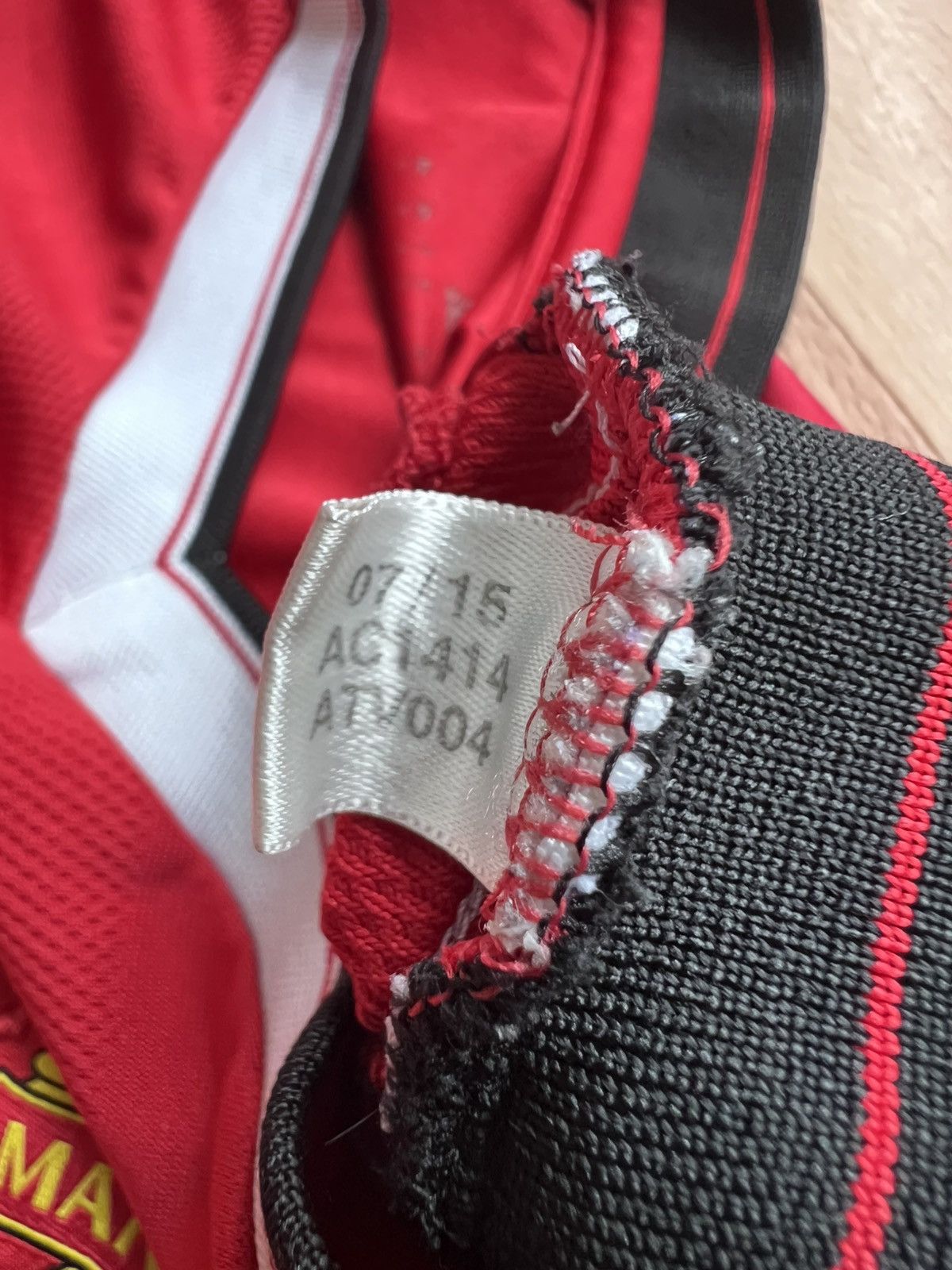 Adidas 2017/18 Manchester United Adidas Home Soccer Jersey Men’s L Size US L / EU 52-54 / 3 - 5 Thumbnail