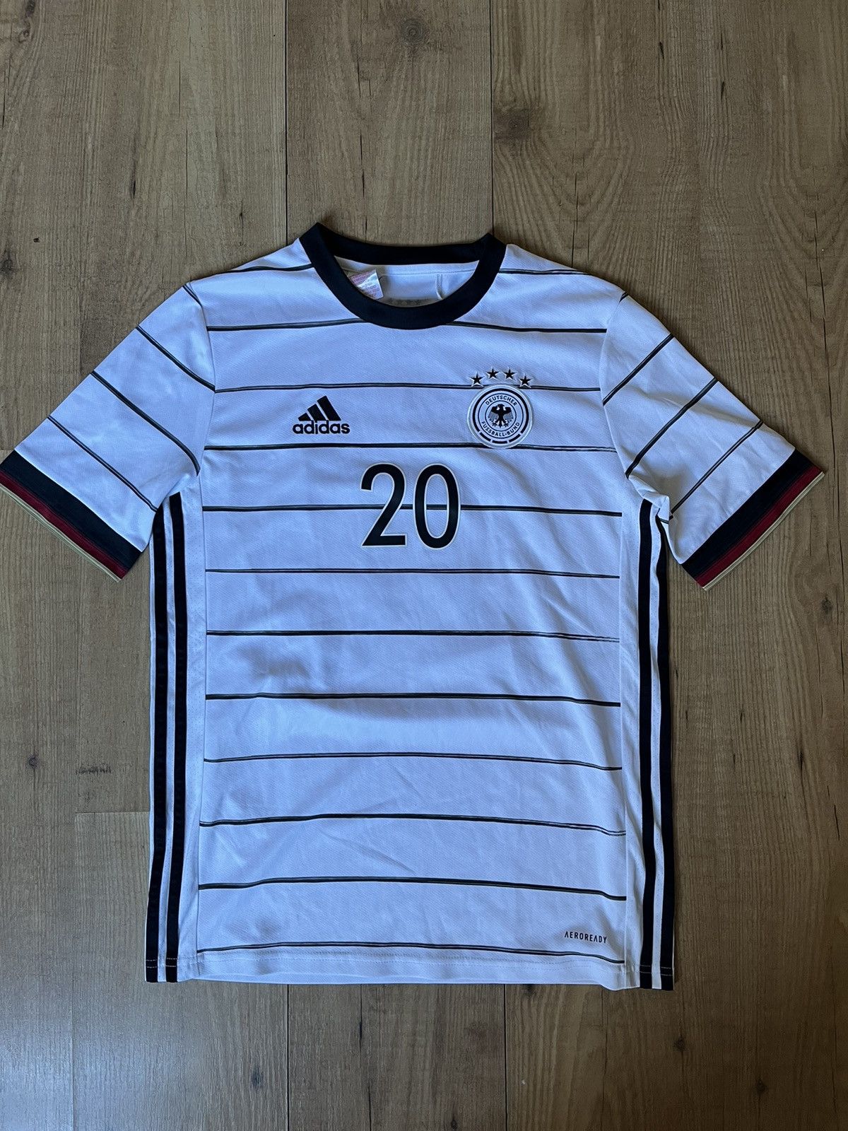 Adidas × Vintage Germany Adidas Gnabry Jersey Size US S / EU 44-46 / 1 - 1 Thumbnail