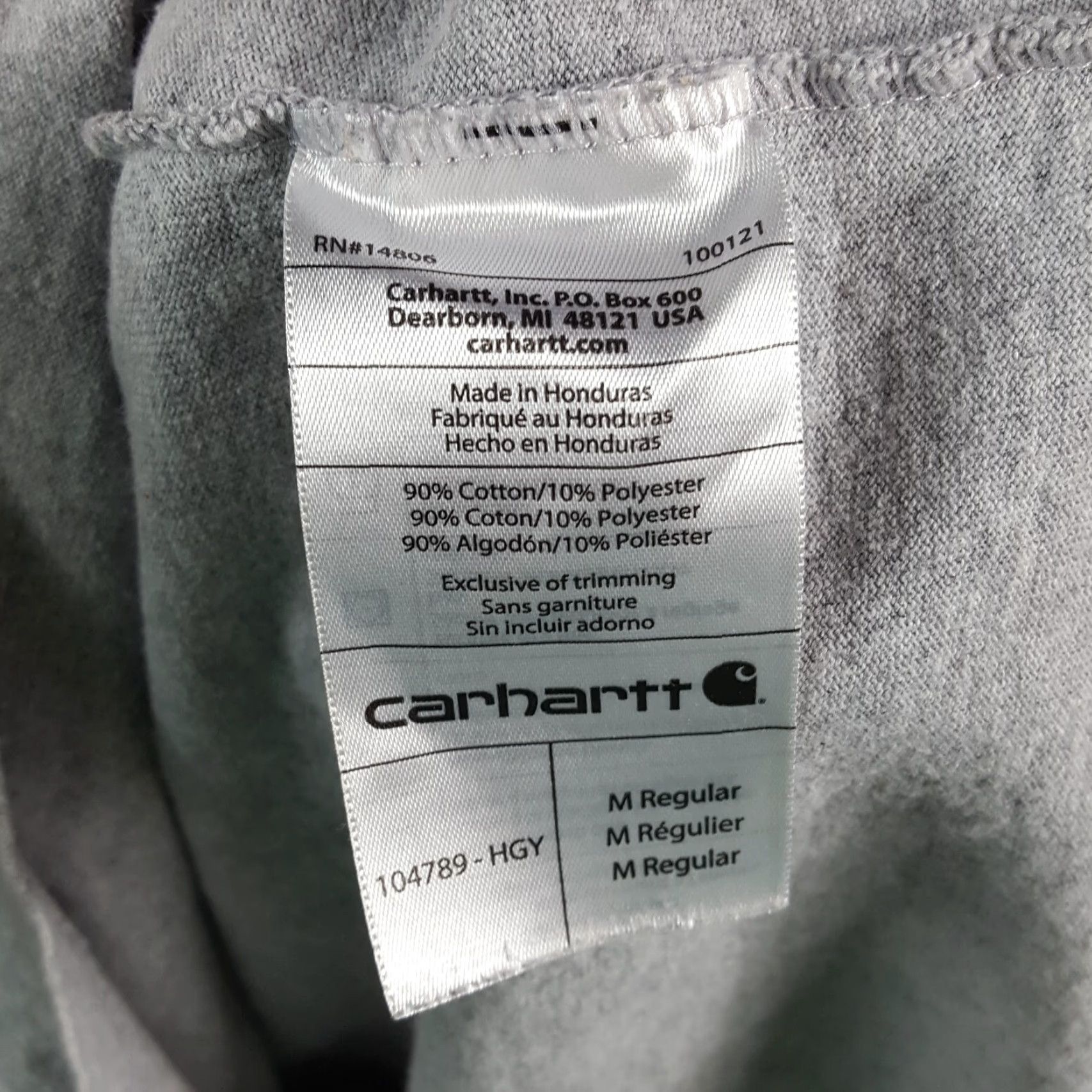 Carhartt Carhartt Spell Out Logo Long Sleeve Men's Size Medium Relaxed Workwear T Shirt Size US M / EU 48-50 / 2 - 5 Thumbnail