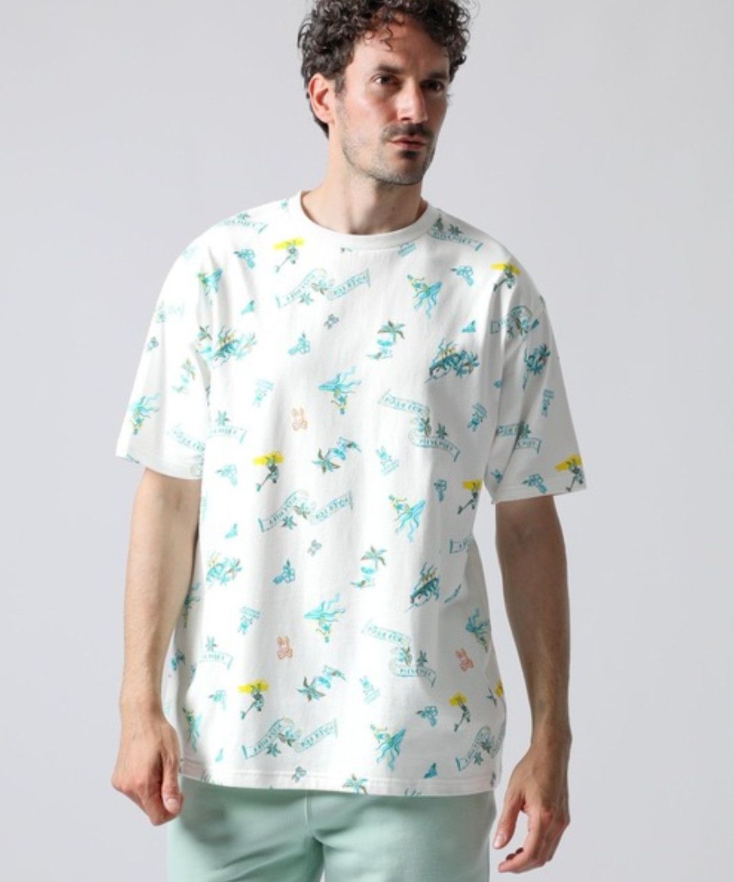 Japanese Brand × Psycho Bunny PCYCHO BUNNY WITH CROSS BUNNY SKULL T-Shirt Size US L / EU 52-54 / 3 - 6 Thumbnail