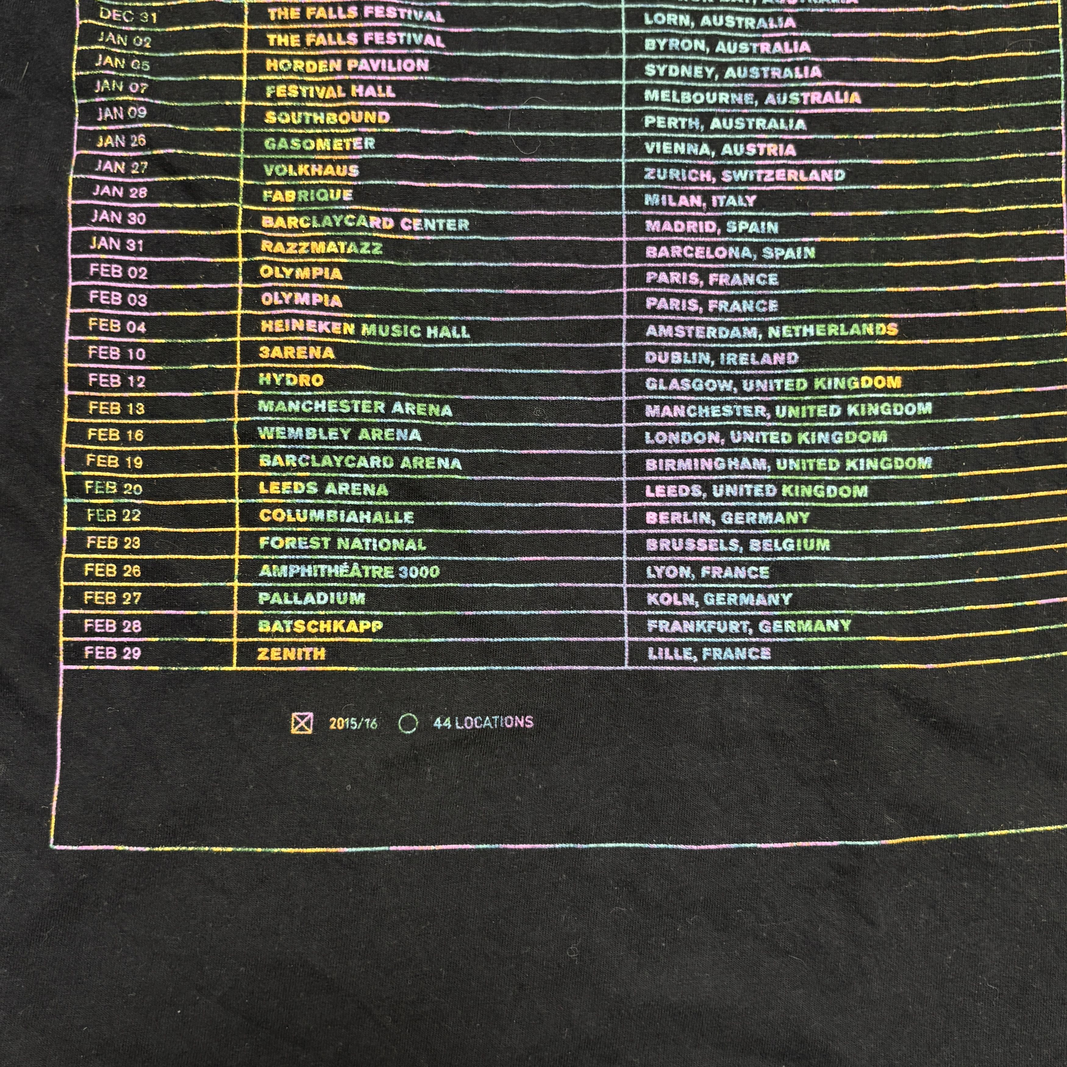Band Tees Foals Shirt 2015 Indie Rock Band Tee Bloc Party The Strokes Size US XL / EU 56 / 4 - 13 Thumbnail