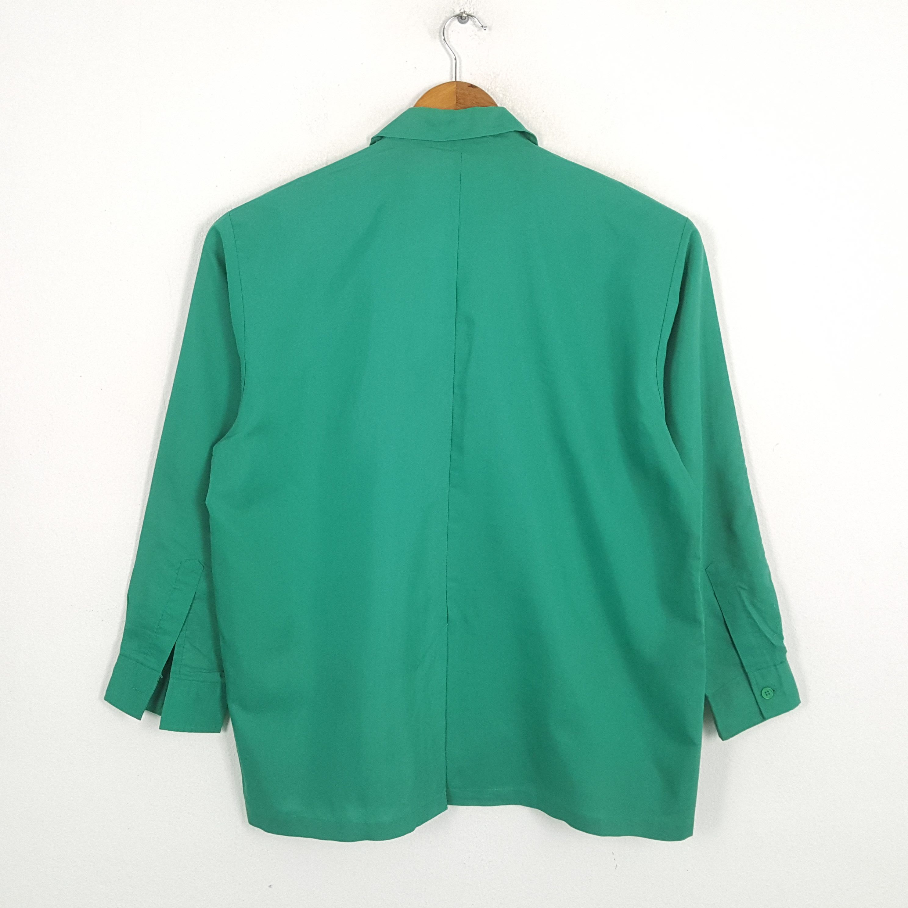 Japanese Brand × Vintage Vintage 7-ELEVEn Japanese Workers Uniform Shirt Jacket Size US L / EU 52-54 / 3 - 3 Thumbnail
