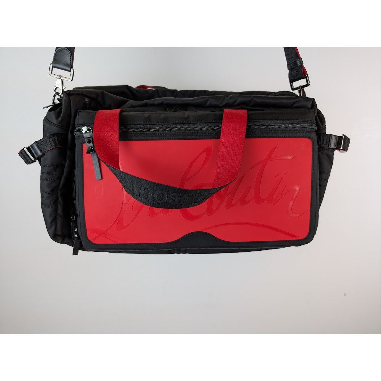 Christian Louboutin o1rshd1 Size: OS / Loubideal Sport Bag in Loubi/Black Size ONE SIZE - 13 Thumbnail