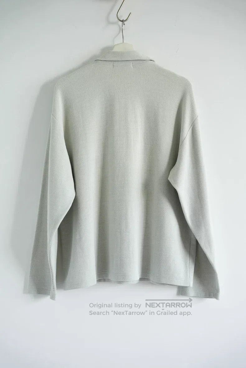 Yohji Yamamoto YOHJI YAMAMOTO Size: Medium Half-Zip Henley T-Shirt Size US S / EU 44-46 / 1 - 2 Thumbnail