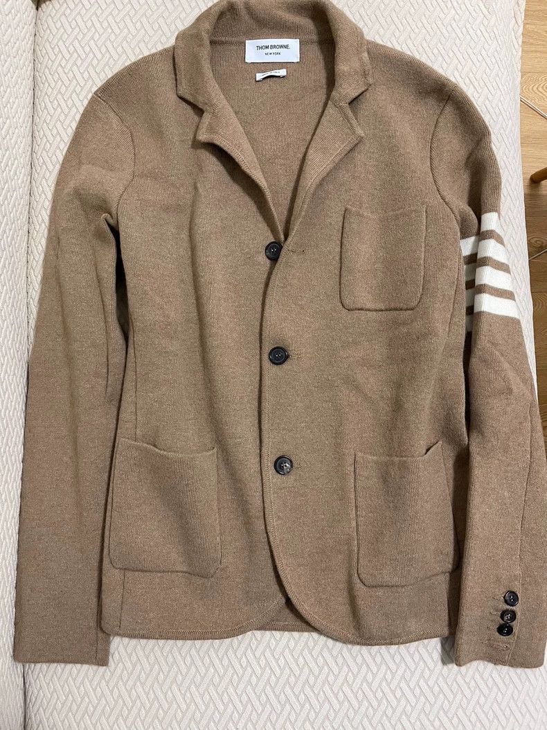 Thom Browne Thom Browne Knitted cardigan Size US S / EU 44-46 / 1 - 1 Thumbnail