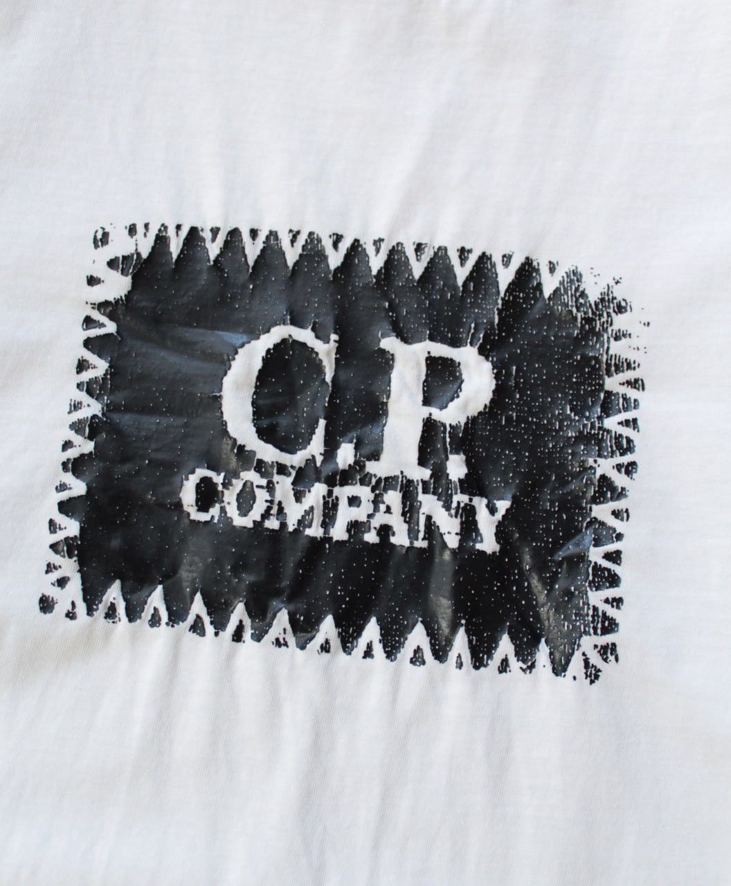 C.P. Company 🔥 CP Company Logo Distressed T Shirt White Y2K Tee C.P. Size US M / EU 48-50 / 2 - 2 Thumbnail