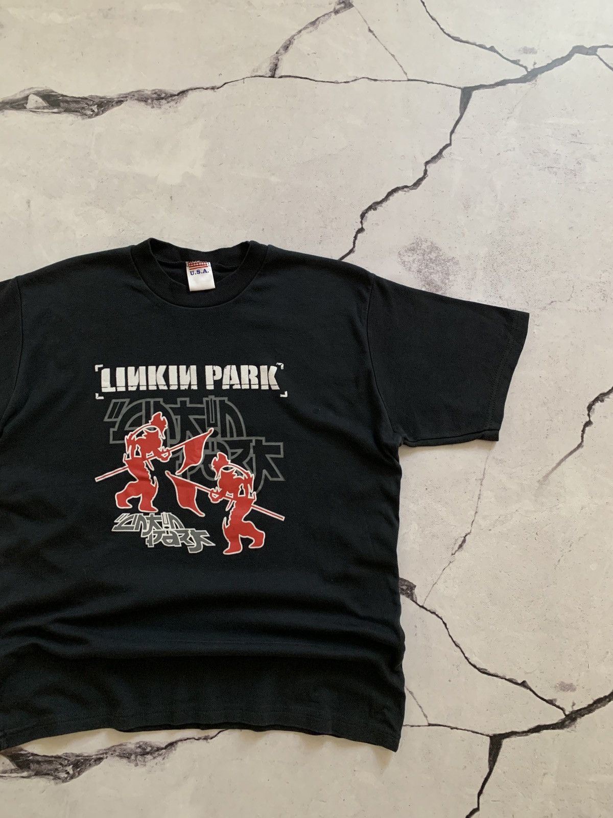 Band Tees Vintage Linkin Park Early 2000s Hybrid Theorhy T-Shirt Size US M / EU 48-50 / 2 - 3 Thumbnail