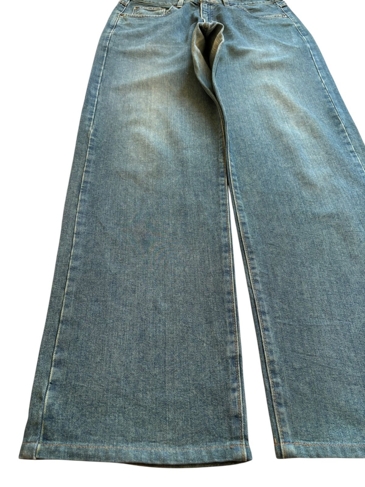 Japanese Brand Vintage Japanese Brand Rusty Mud Wash Loose Baggy Jeans Size US 34 / EU 50 - 6 Thumbnail